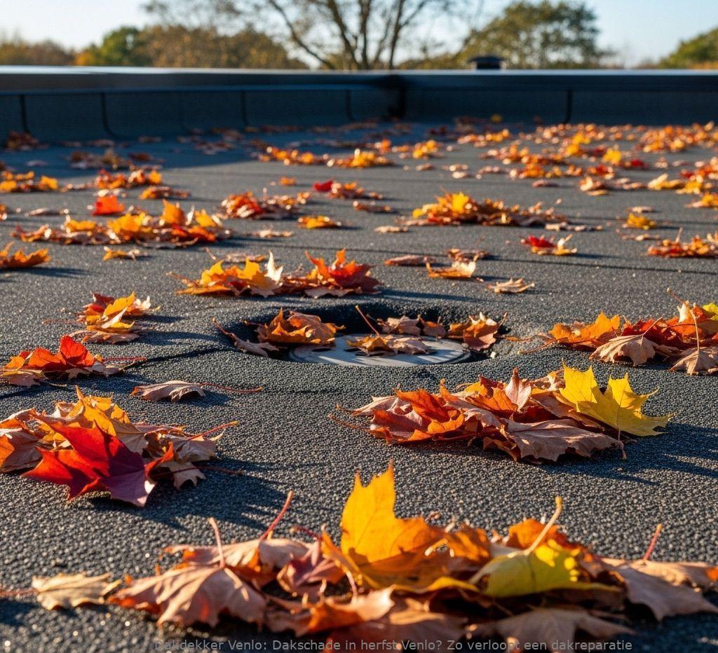Dakschade In Herfst Venlo